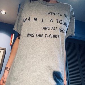 fall out boy mania tour limited shirt